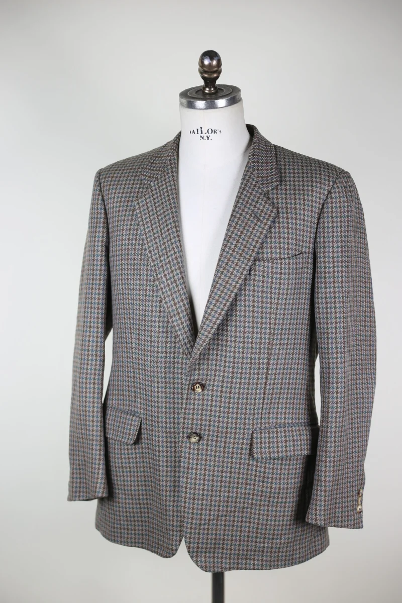 Giacca AQUASCUTUM  monopetto in tweed – L 50  –