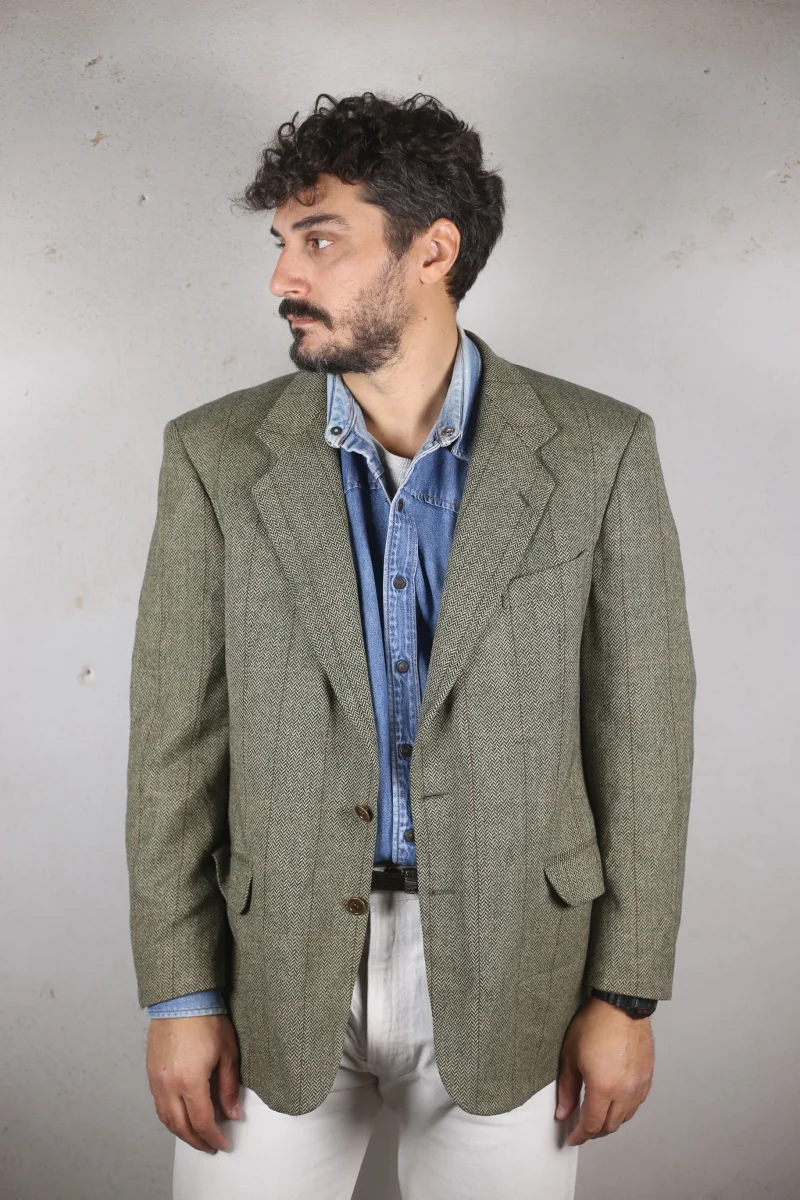 Giacca in tweed  –  XL  –