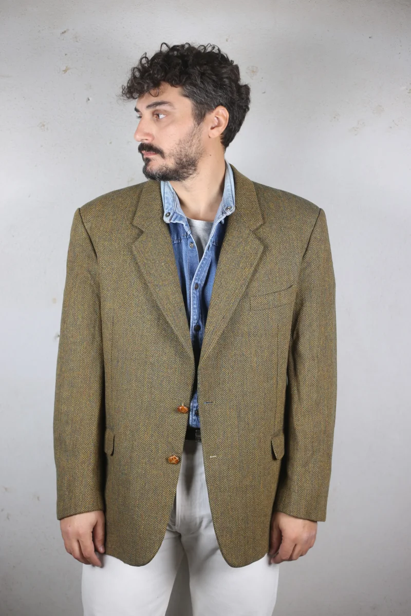 Giacca in tweed  –  XL  –